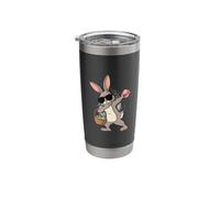 Dabbing Bunny Rabbit Cute Kawaii Easter Sunday Egg Easter Stainless Steel Insulated Tumbler