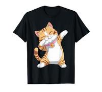 Dabbing Cat Design - Funky Dab Dance Cat for Women T-Shirt