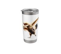 Dabbing Chicken Dab Dance Farmer Stainless Steel Insulated Tumbler