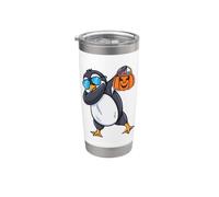Dabbing Cool Penguin Halloween Stainless Steel Insulated Tumbler