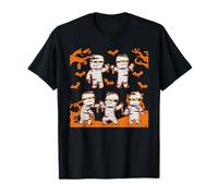 Dabbing Dancing Mummy Halloween Dab Dance Pose Mummies T-Shirt