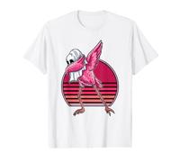 Dabbing Flamingo Ghost Halloween Kids Value Graphic T-Shirt