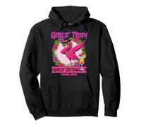 Dabbing Flamingo Girls Trip Miami 2026 Vacation Pullover Hoodie