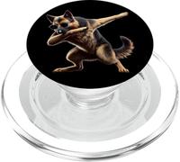 Dabbing German Shepherd Dog Owner PopSockets PopGrip for MagSafe