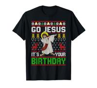 Dabbing Go Jesus It's Your Birthday Merry Christmas Day T-Shirt