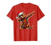 Dabbing Irish Setter Dog Sunglasses Cute Christmas Xmas T-Shirt