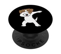 Dabbing Jack Russell Terrier Dog Dabbing Jack Russell PopSockets Adhesive PopGrip