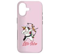 Dabbing Little Archery Sister Unicorn Case for iPhone 17