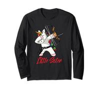 Dabbing Little Archery Sister Unicorn Long Sleeve T-Shirt