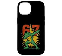 Dabbing Muscular Frog for Funny Dancing Animal 6-7 Meme Case for iPhone 14