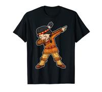 Dabbing Native American Pilgrim Happy Thanksgiving Day Gifts T-Shirt