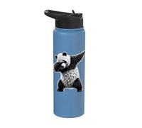Dabbing Panda Bear Dab Dance Ailuropoda Stainless Steel Insulated Water Bottle