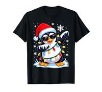 Dabbing Penguin Christmas Boys Girls Kids Funny Xmas Squad T-Shirt
