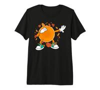 Dabbing Pumpkin Pie Thanksgiving Day Funny Boys Kids Dab Premium T-Shirt