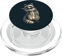 Dabbing Racoon Funny Music Dancing Dancer Animal Lovers PopSockets PopGrip for MagSafe