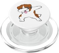 Dabbing Saint Bernard Dabbing Dog Dancing Saint Bernard PopSockets PopGrip for MagSafe