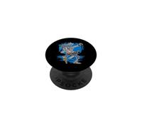 Dabbing Skeleton Funny Pirate Hat Halloween Party Dab Dance PopSockets Adhesive PopGrip