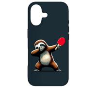 Dabbing Sloth With Table Tennis Bat Ping Pong Case for iPhone 17