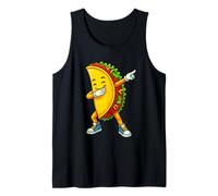 Dabbing Taco Funny Food Costume With Attitude Tank Top