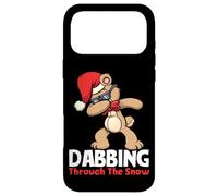 Dabbing Teddy Bear Christmas Dabbing Through The Snow Case for iPhone 17 Pro Max