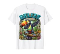 Dabbing Toucan Belize National Bird Heritage for Kids T-Shirt