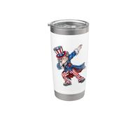 Dabbing Uncle Sam 4th of July Stainless Steel Insulated Tumbler