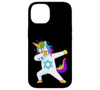 Dabbing Unicorn Hanukkah Jewish Dancing Chanukah Kids Girls Case for iPhone 14