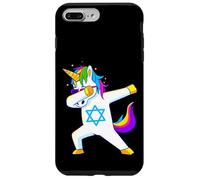 Dabbing Unicorn Hanukkah Jewish Dancing Chanukah Kids Girls Case for iPhone 7 Plus/8 Plus