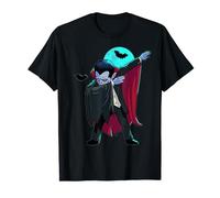 Dabbing Vampire Costume Count Dracula Kids Halloween Vampire T-Shirt