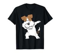 Dabbing Wire Fox Terrier Dog Cute Dabbing Wire Fox Terrier T-Shirt