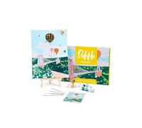 Dabble Paint by Numbers Kit - Paint by Numbers for Adults Beginners with Canvas Frame, Painting Kit for Adults, Flowers Design