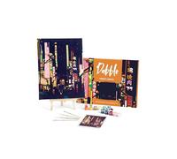 Dabble Paint by Numbers Kit - Paint by Numbers for Adults Beginners with Canvas Frame, Painting Kit for Adults, Flowers Design