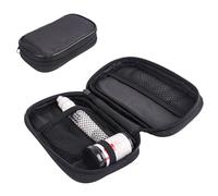 DabbOo Storage Bag for Blood Glucose Monitors, Insulin Pen, Bag for On the Go, Travel Bag for Monitors, Suitable for Blood Glucose Monitors, Diabetics, Medication Bag (Black)