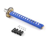 Dabhuoc Universal 150MM/200MM/260MM Samurai Sword Shift Knob Shifter with Adapters Gear Shift Knob Car Accessories Shift Handle(Blue,260MM)