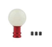 Dabhuoc Universal Green Glow in The Dark Car Shift Knob for Manual/Automatic Short Throw Gear Shifter with Adapter Shift Handle(Red)