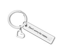 Dabihu Capybara Keychain Gifts for Women Men Capybara Lover Gifts Mental Health Gift for Friends Coworkers Gift for Teen Girls Motivational Keychain Capybaras Theme Graduation Birthday Present