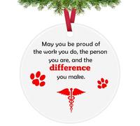 Dabihu Veterinarian Thank You Gift Ceramic Heart Keepsake Vet Tech Appreciation Gifts for Women Men Veterinary Nurse Assistant Colleague Coworker Farewell Going Away Gifts Christmas Retirement Gifts