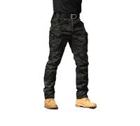 DabinFa Flexcamo - Tactical Waterproof Pants，Texwix Tactical Pants,Flex Camo Cargo Pants for Men (A Camouflage,XL)