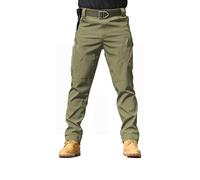 DabinFa Flexcamo - Tactical Waterproof Pants,Texwix Tactical Pants,Flex Camo Cargo Pants for Men (A Green,L)
