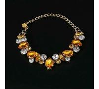 DaBingDian Adjustable Crystal Rhinestone Cat Collar, Bling Wedding Necklace for Puppies and Kittens - Cute Pet Jewelry Accessories