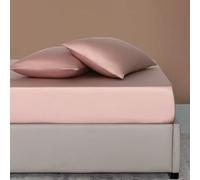 DaBingDian Bamboo Bed Sheet Set Luxury 3 Pieces Bedding Set (1pc Fitted Sheet and 2pcs Pillowcase) Non-Slip Mattress Cover for 100/160