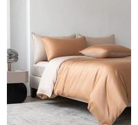 DaBingDian Bamboo Duvet Cover and Pillowcase 3Pcs/Set Bedding Sets Solid Color Quilt Cover High End Double Queen Size Comforter Covers