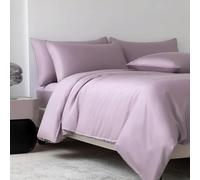 DaBingDian Bamboo Duvet Cover and Pillowcase 3Pcs/Set Bedding Sets Solid Color Quilt Cover High End Double Queen Size Comforter Covers