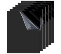 dabinzhijia 6 Pcs Acrylic Sheets, 2 mm Thick Acrylic Plexiglass Sheets, Square Plastic Perspex Sheet, for Picture Frame Glass Replacement, Painting, Display Projects(20 × 30 cm)