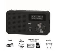 DABMAN 13 Portable Radio DAB/DAB+ Digital & FM USB SD Media Player Rechargeable