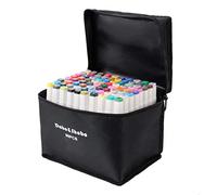 Dabo&Shobo 80 Colors Alcohol Markers, Dawing Markers, Dual Tip Markers, Fine & Chisel Coloring Marker, Chisel Coloring Markers For Adult Coloring And Sketching