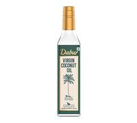 Dabur 100% Natural, Cold Pressed Virgin Coconut Oil | Unrefined, No Trans Fat, 60% MCT | Anti-spillage bottle - 500ml