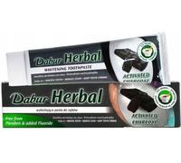 2 X 240g DABUR HERBAL ACTIVETED CHARCOAL WHITENING TOOTHPASTE 2 X PACK OF 240g.