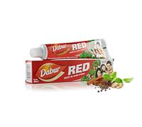 Dabur Herbal Red Toothpaste - 100g | for Naturally Healthy Strong Teeth & Gums | Formulation Infused with Ayurvedic Herbs | for Fresh Breath & Bright Smile