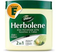 Dabur Herbolene Aloe Petroleum Jelly 425ml | Enriched with Aloe Vera & Vitamin E, Deep Moisturizing for Dry & Rough Skin, Soothing Skin Protector